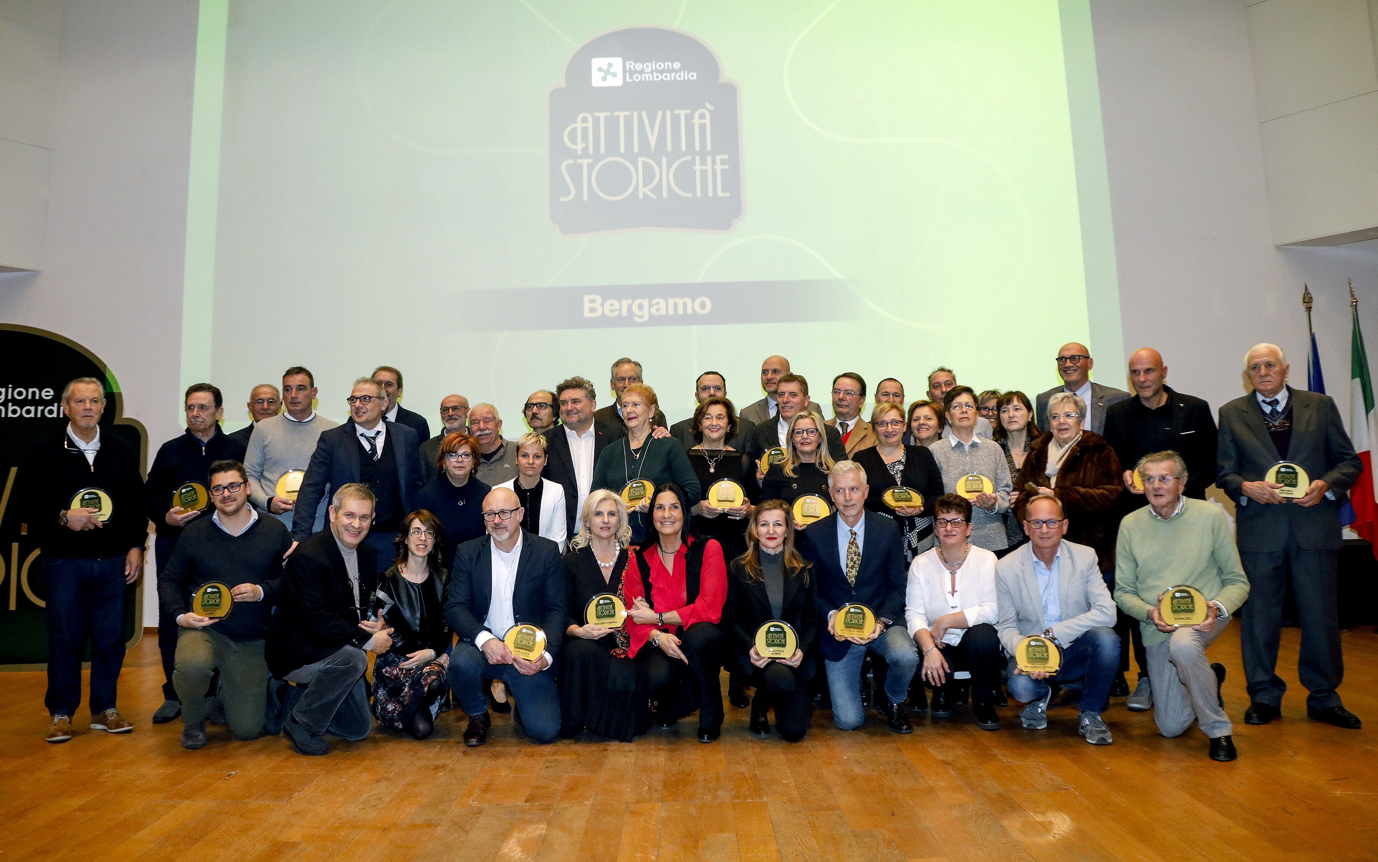 Bergamo premiazione attività storiche 2019
