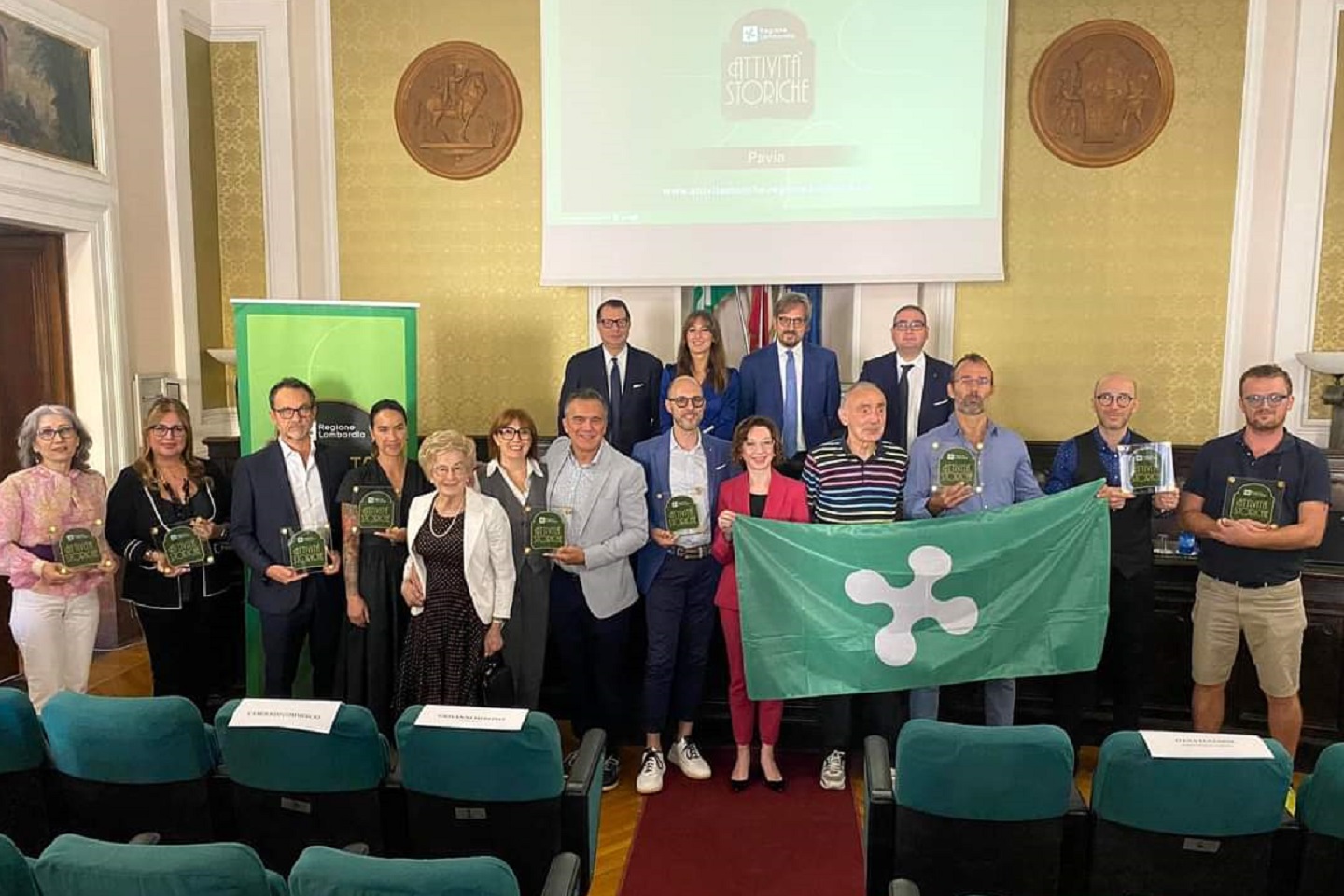 Premiazione attività storiche Pavia